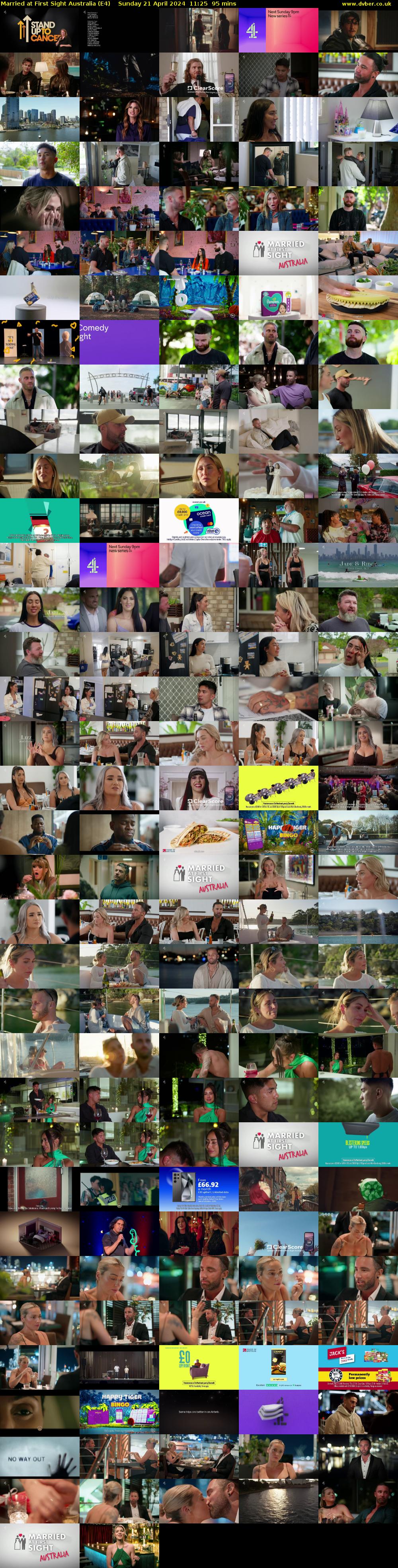 Married at First Sight Australia (E4) Sunday 21 April 2024 11:25 - 13:00