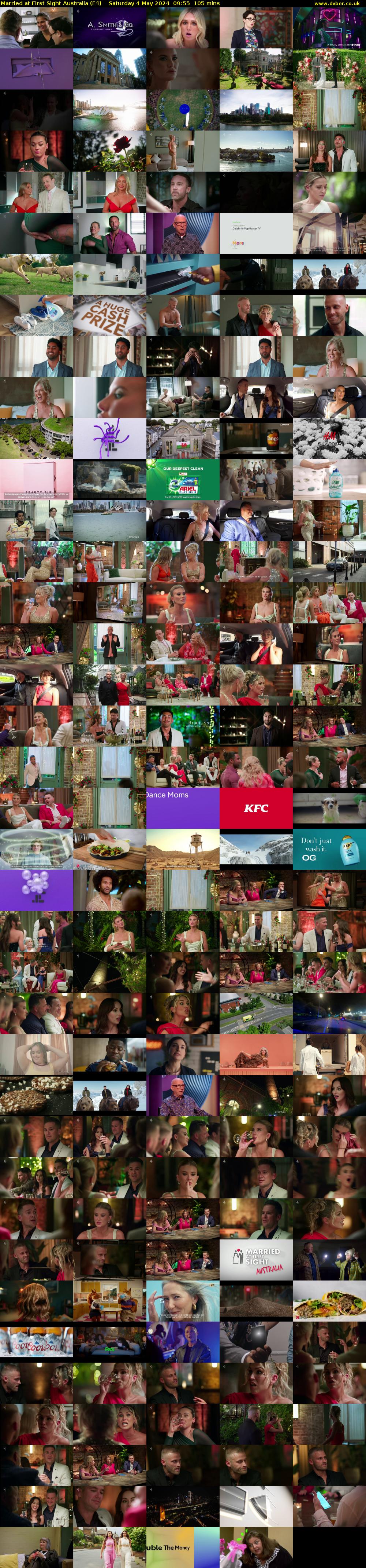 Married at First Sight Australia (E4) Saturday 4 May 2024 09:55 - 11:40