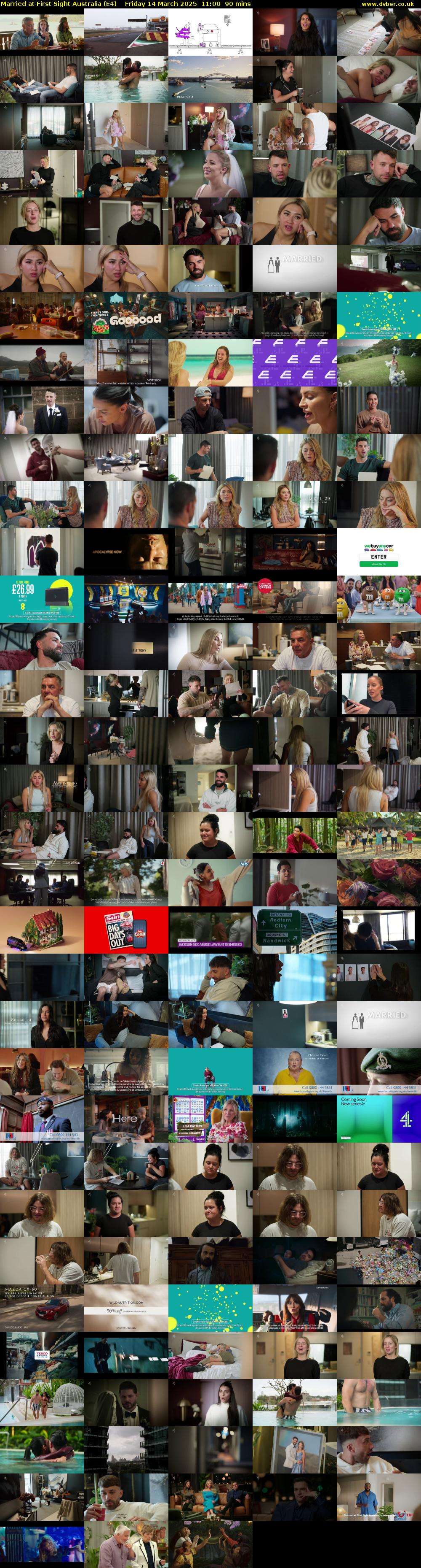 Married at First Sight Australia (E4) Friday 14 March 2025 11:00 - 12:30