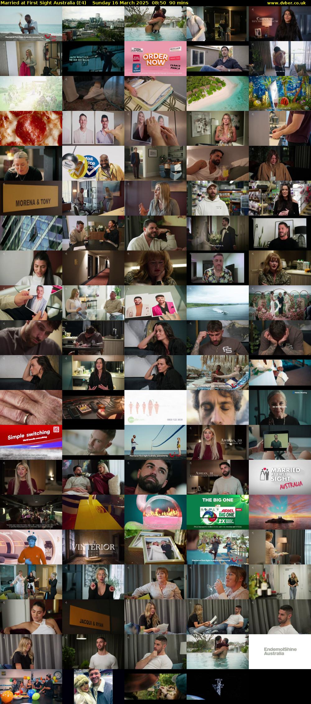 Married at First Sight Australia (E4) Sunday 16 March 2025 08:50 - 10:20