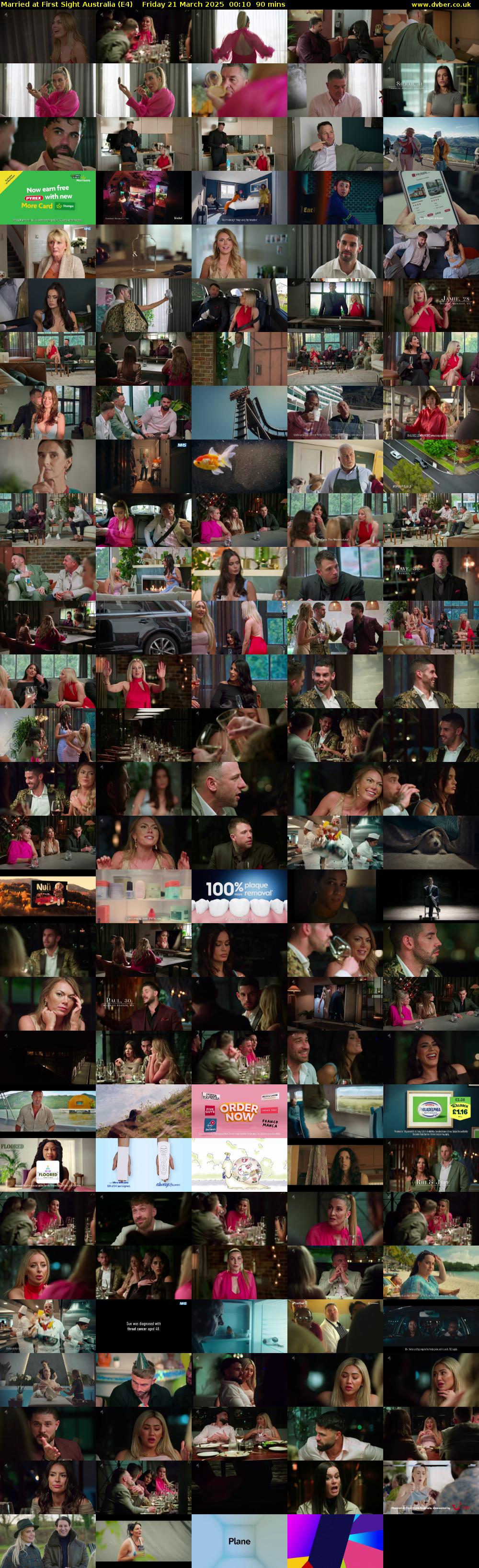 Married at First Sight Australia (E4) Friday 21 March 2025 00:10 - 01:40