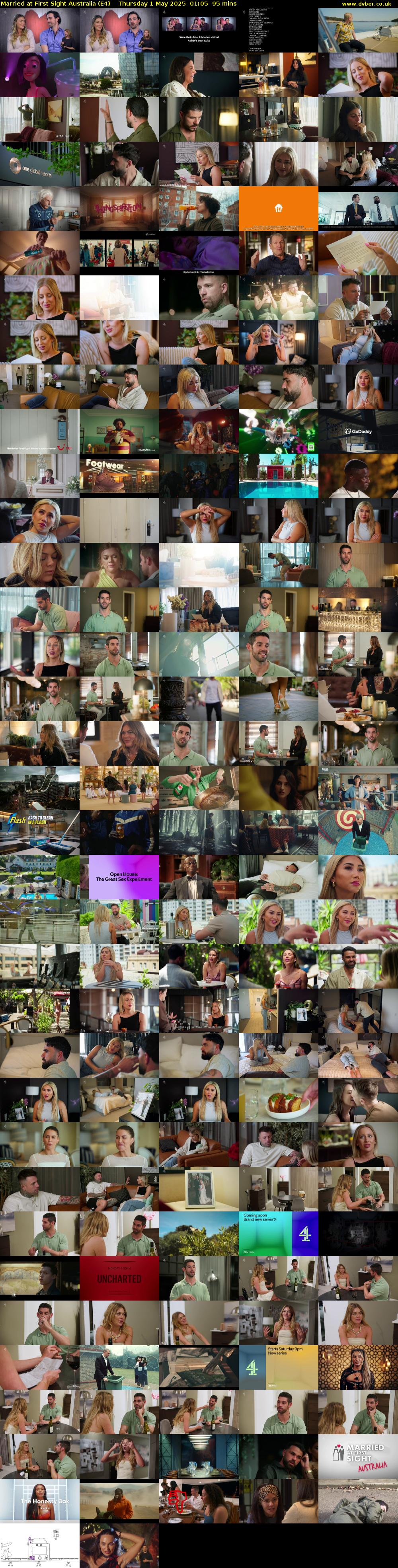 Married at First Sight Australia (E4) Thursday 1 May 2025 01:05 - 02:40