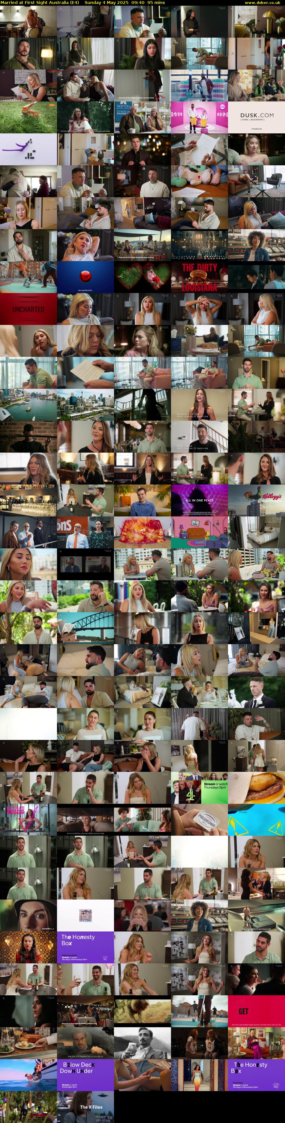 Married at First Sight Australia (E4) Sunday 4 May 2025 09:40 - 11:15