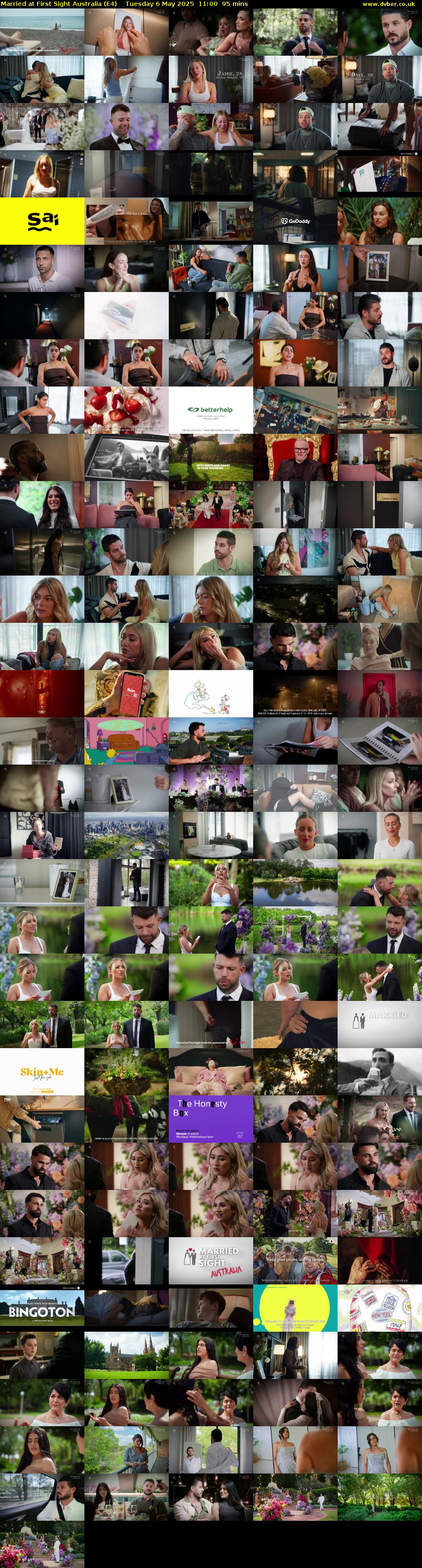 Married at First Sight Australia (E4) Tuesday 6 May 2025 11:00 - 12:35