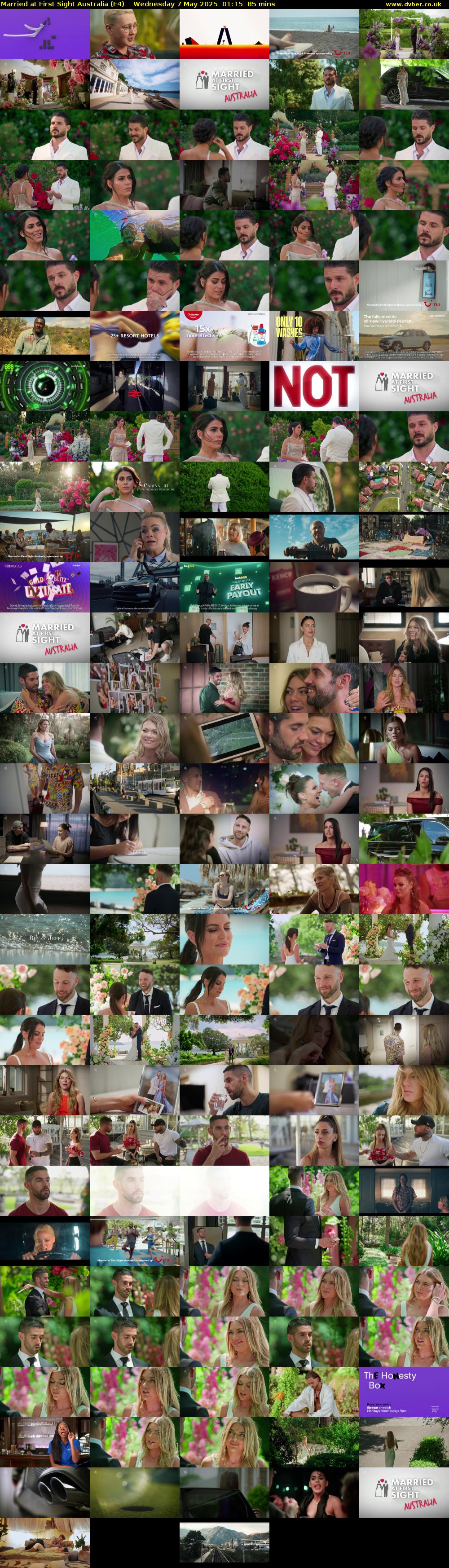 Married at First Sight Australia (E4) Wednesday 7 May 2025 01:15 - 02:40