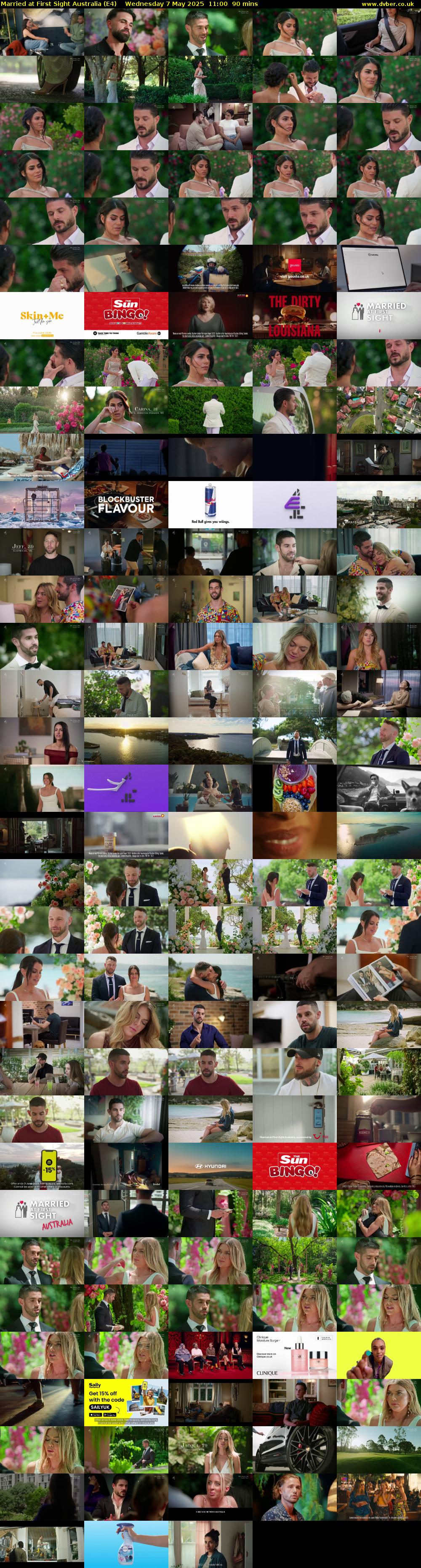 Married at First Sight Australia (E4) Wednesday 7 May 2025 11:00 - 12:30