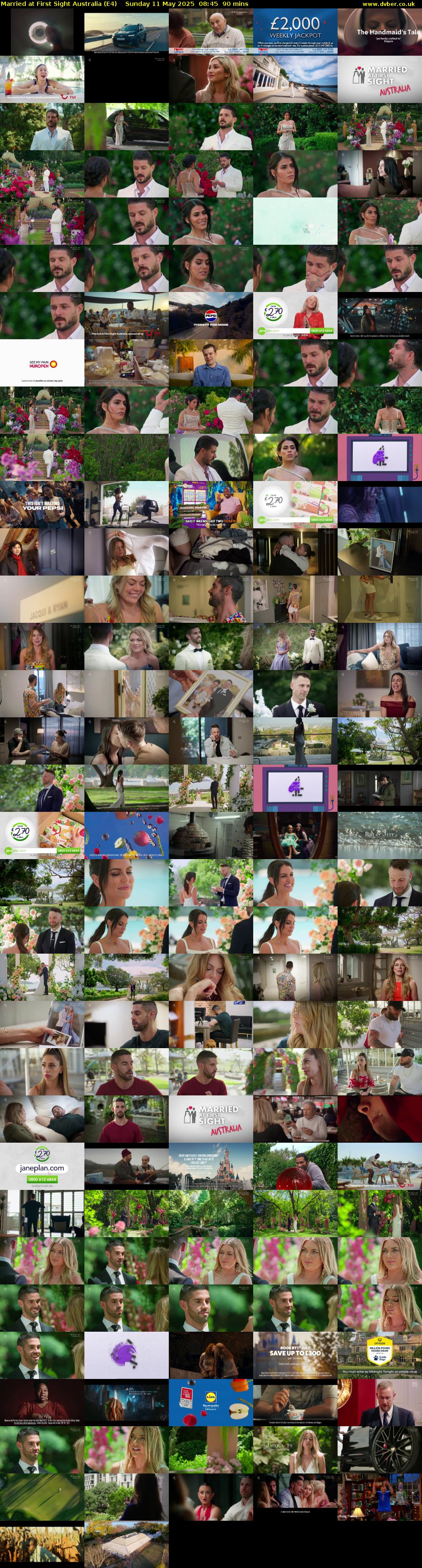 Married at First Sight Australia (E4) Sunday 11 May 2025 08:45 - 10:15