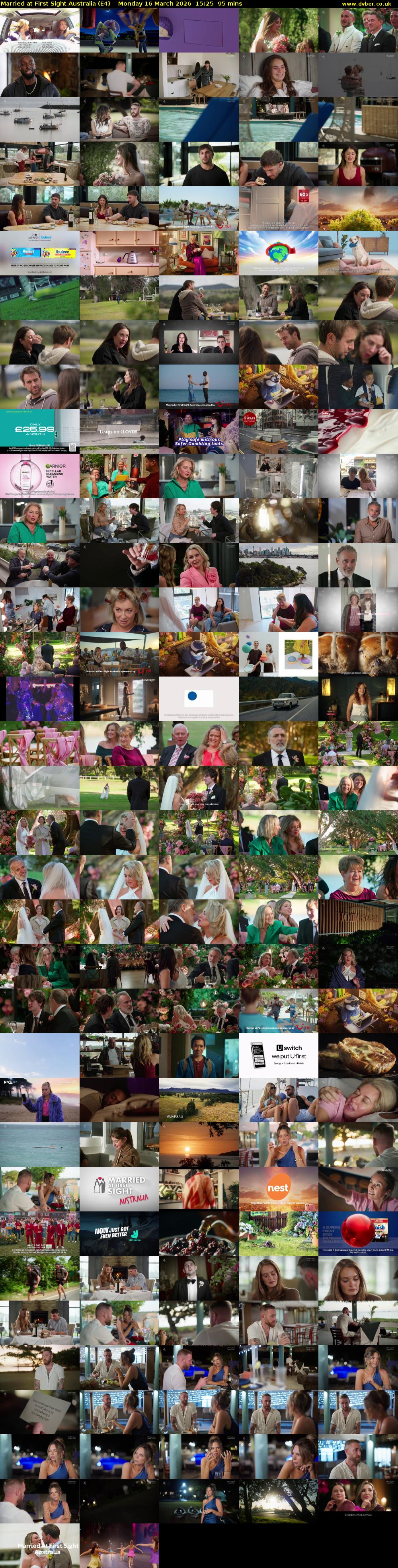 Married at First Sight Australia (E4) Monday 16 March 2026 15:25 - 17:00