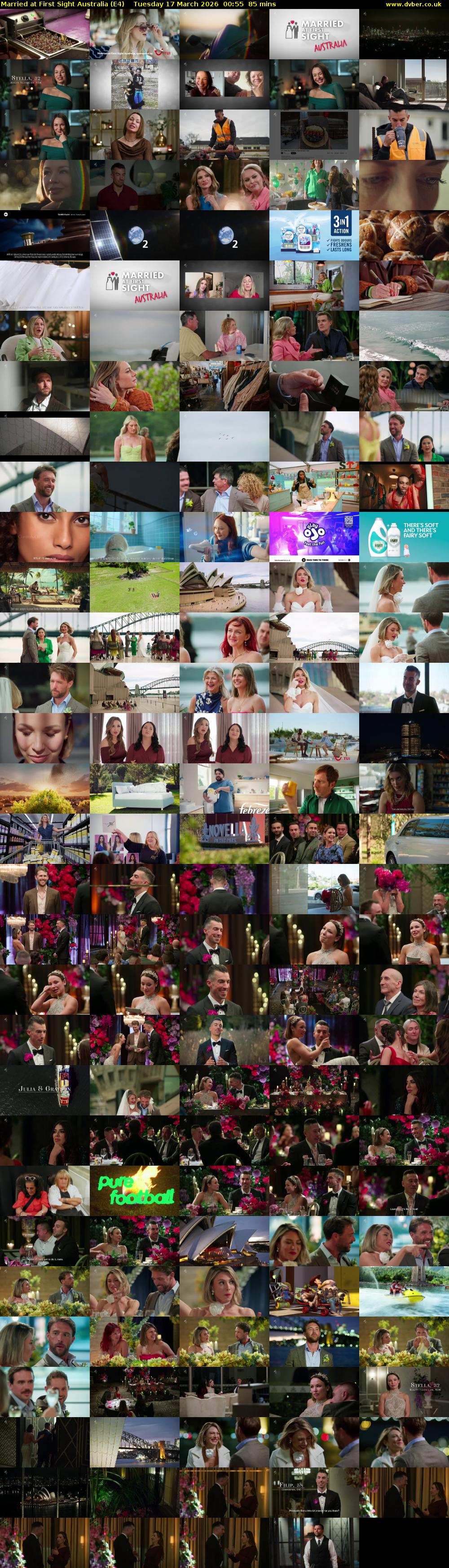 Married at First Sight Australia (E4) Tuesday 17 March 2026 00:55 - 02:20