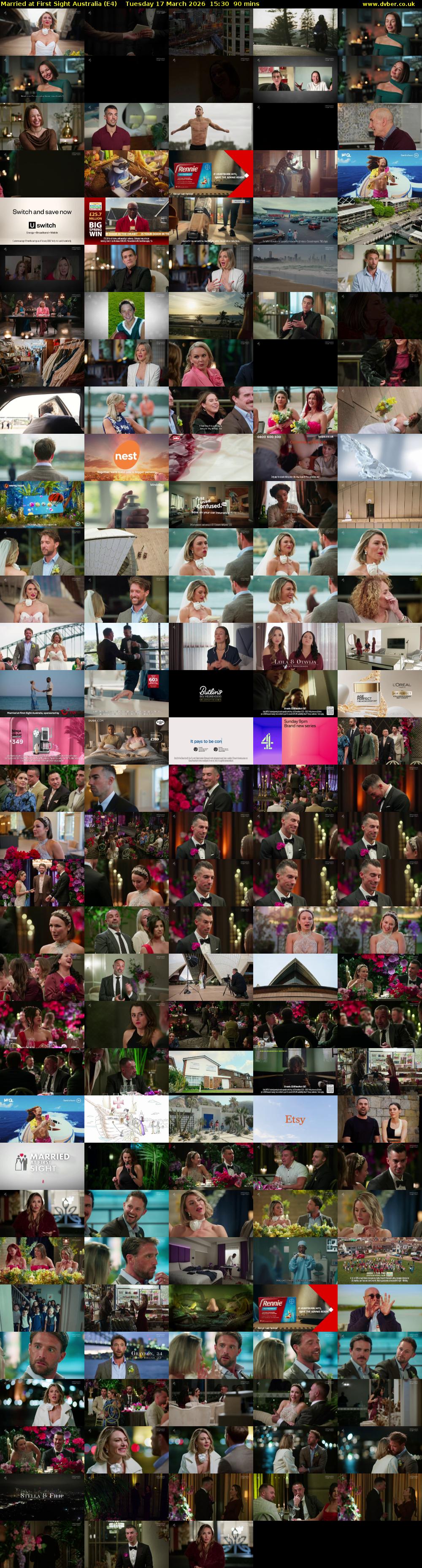 Married at First Sight Australia (E4) Tuesday 17 March 2026 15:30 - 17:00