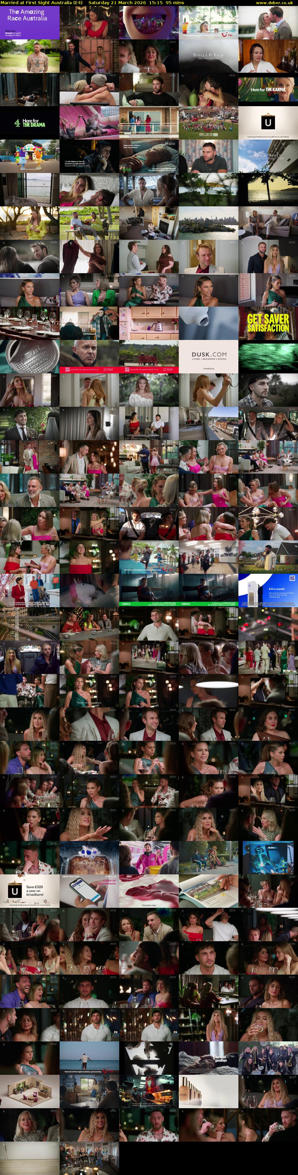 Married at First Sight Australia (E4) Saturday 21 March 2026 15:15 - 16:50