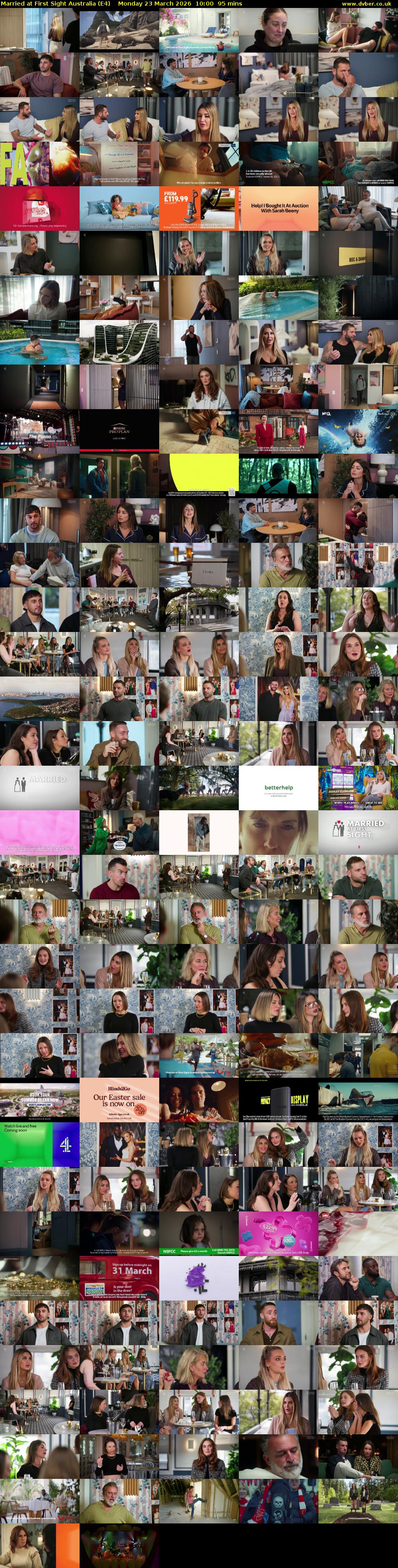 Married at First Sight Australia (E4) Monday 23 March 2026 10:00 - 11:35