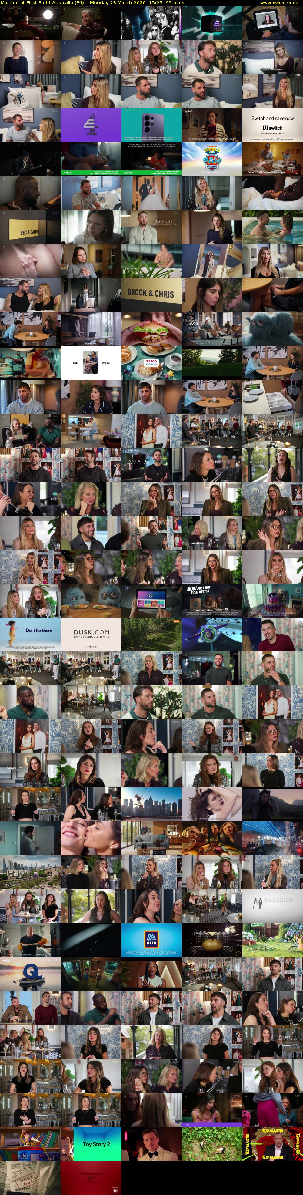 Married at First Sight Australia (E4) Monday 23 March 2026 15:25 - 17:00