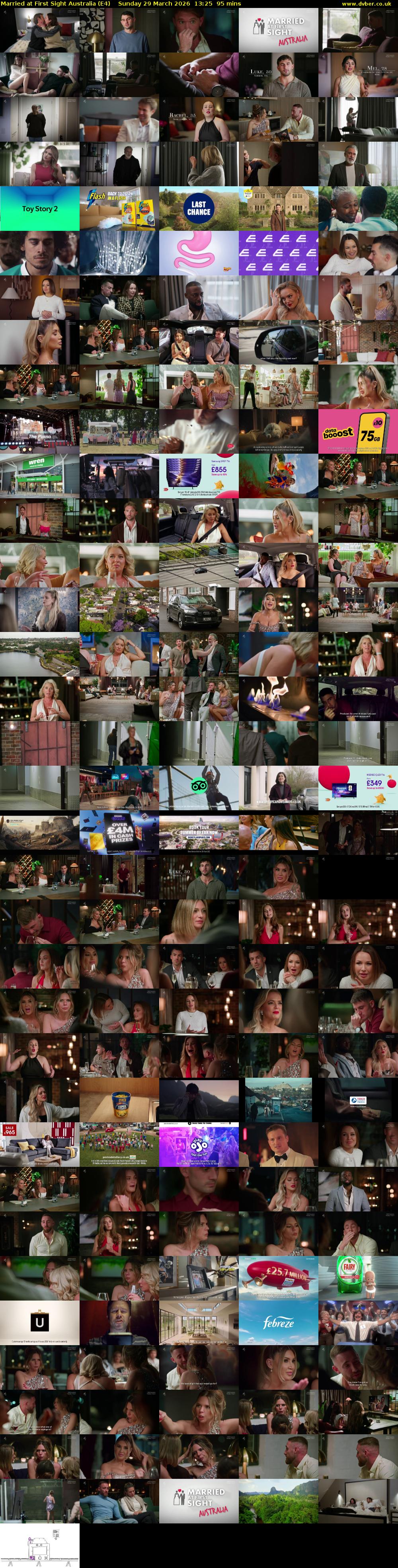 Married at First Sight Australia (E4) Sunday 29 March 2026 13:25 - 15:00