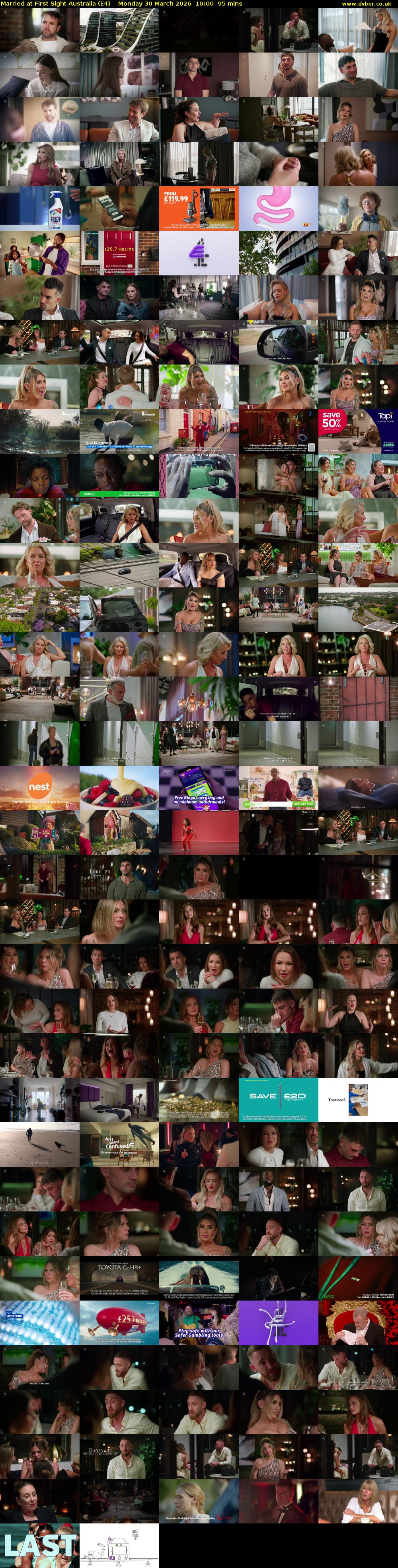 Married at First Sight Australia (E4) Monday 30 March 2026 10:00 - 11:35