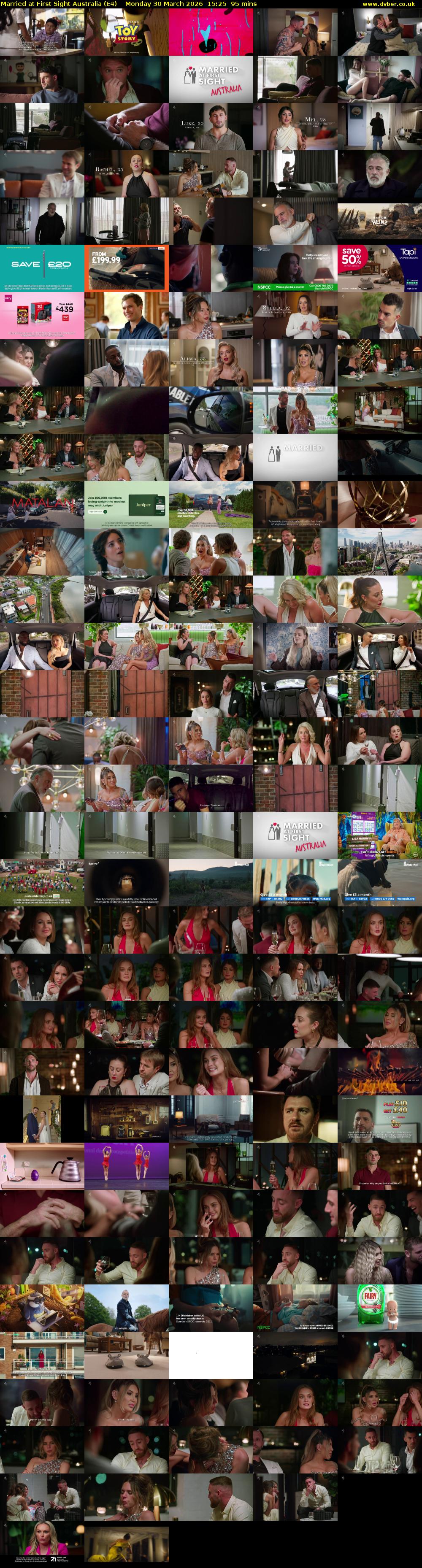 Married at First Sight Australia (E4) Monday 30 March 2026 15:25 - 17:00