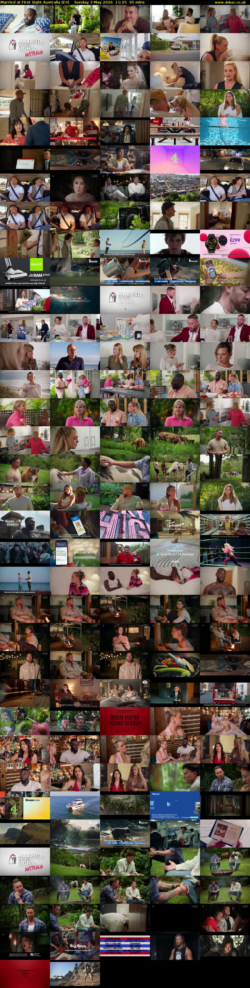 Married at First Sight Australia (E4) Sunday 3 May 2026 11:25 - 13:00