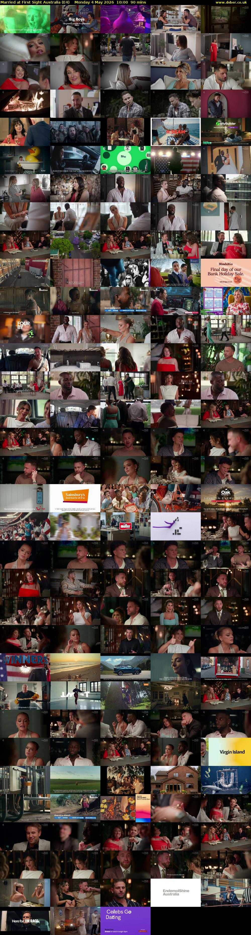 Married at First Sight Australia (E4) Monday 4 May 2026 10:00 - 11:30