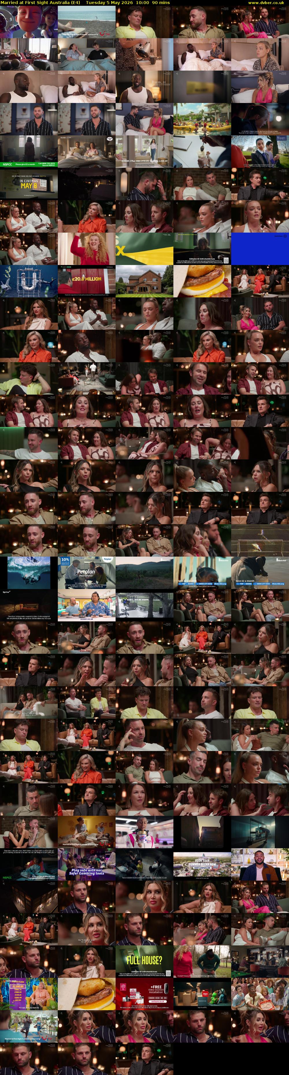 Married at First Sight Australia (E4) Tuesday 5 May 2026 10:00 - 11:30