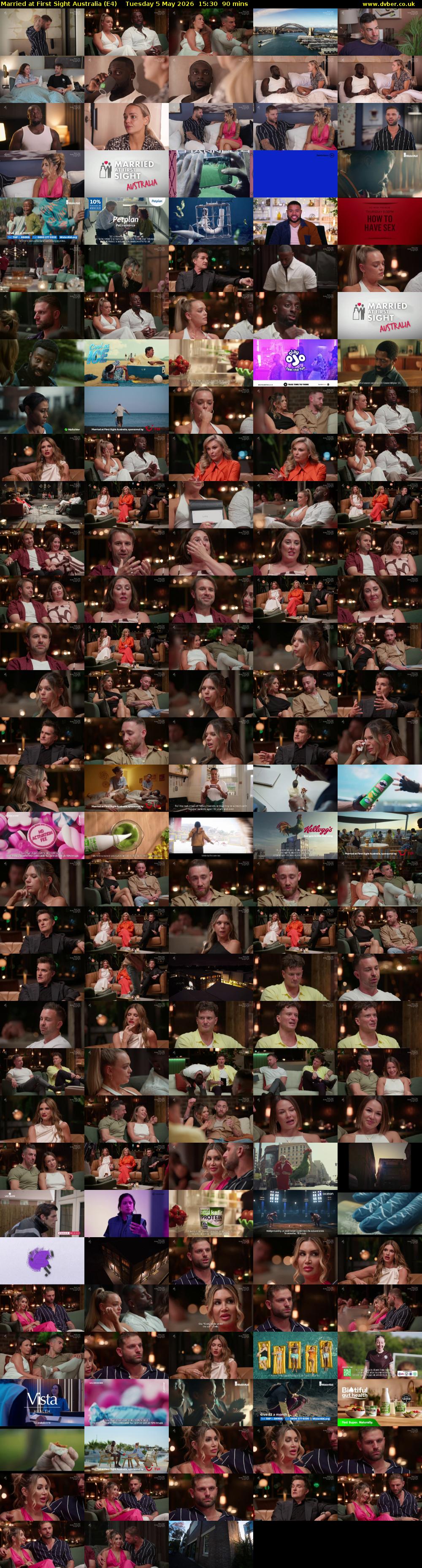 Married at First Sight Australia (E4) Tuesday 5 May 2026 15:30 - 17:00