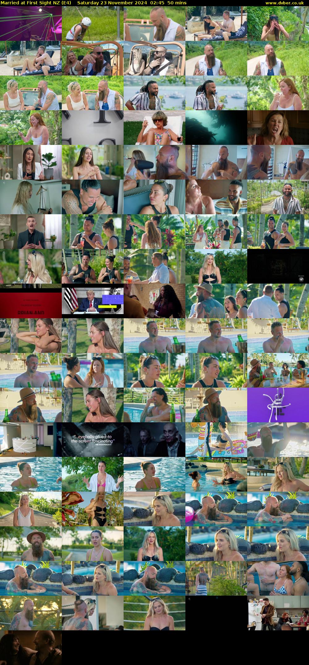 Married at First Sight NZ (E4) Saturday 23 November 2024 02:45 - 03:35