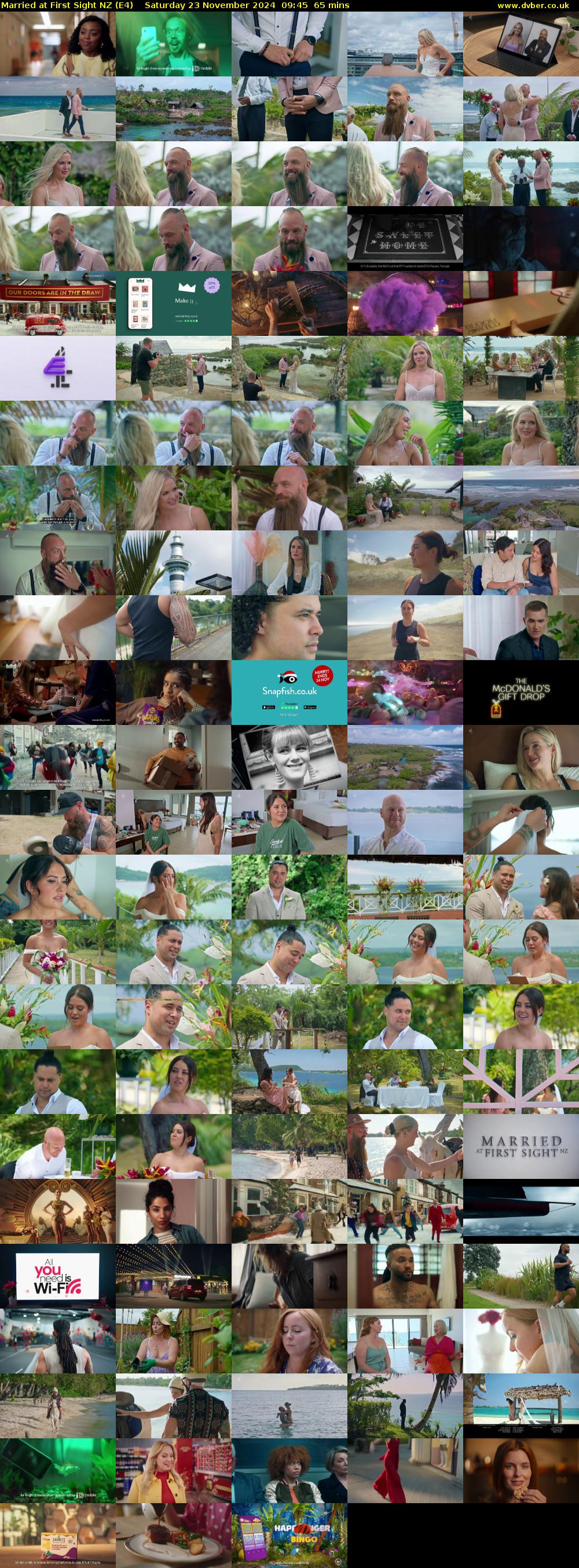 Married at First Sight NZ (E4) Saturday 23 November 2024 09:45 - 10:50