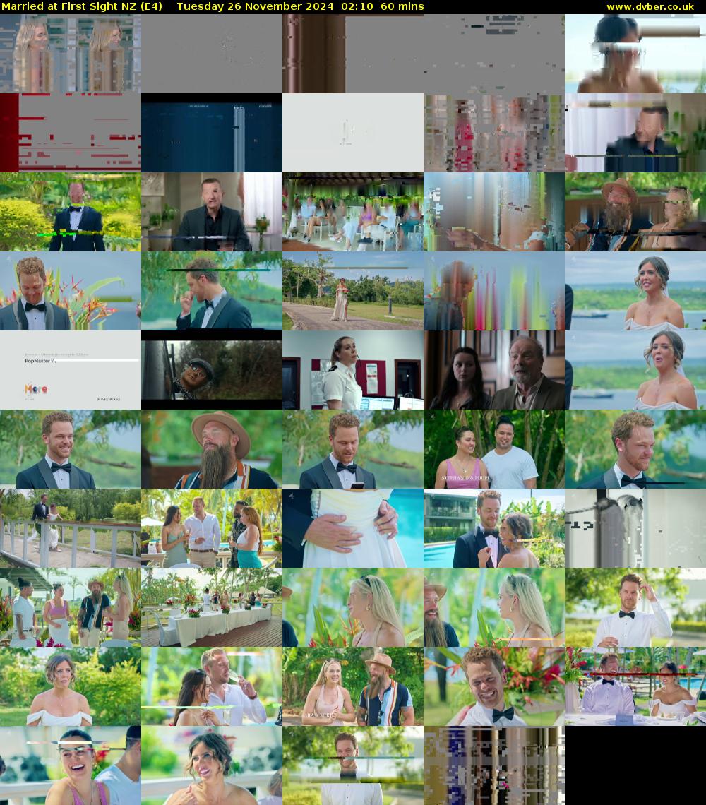 Married at First Sight NZ (E4) Tuesday 26 November 2024 02:10 - 03:10