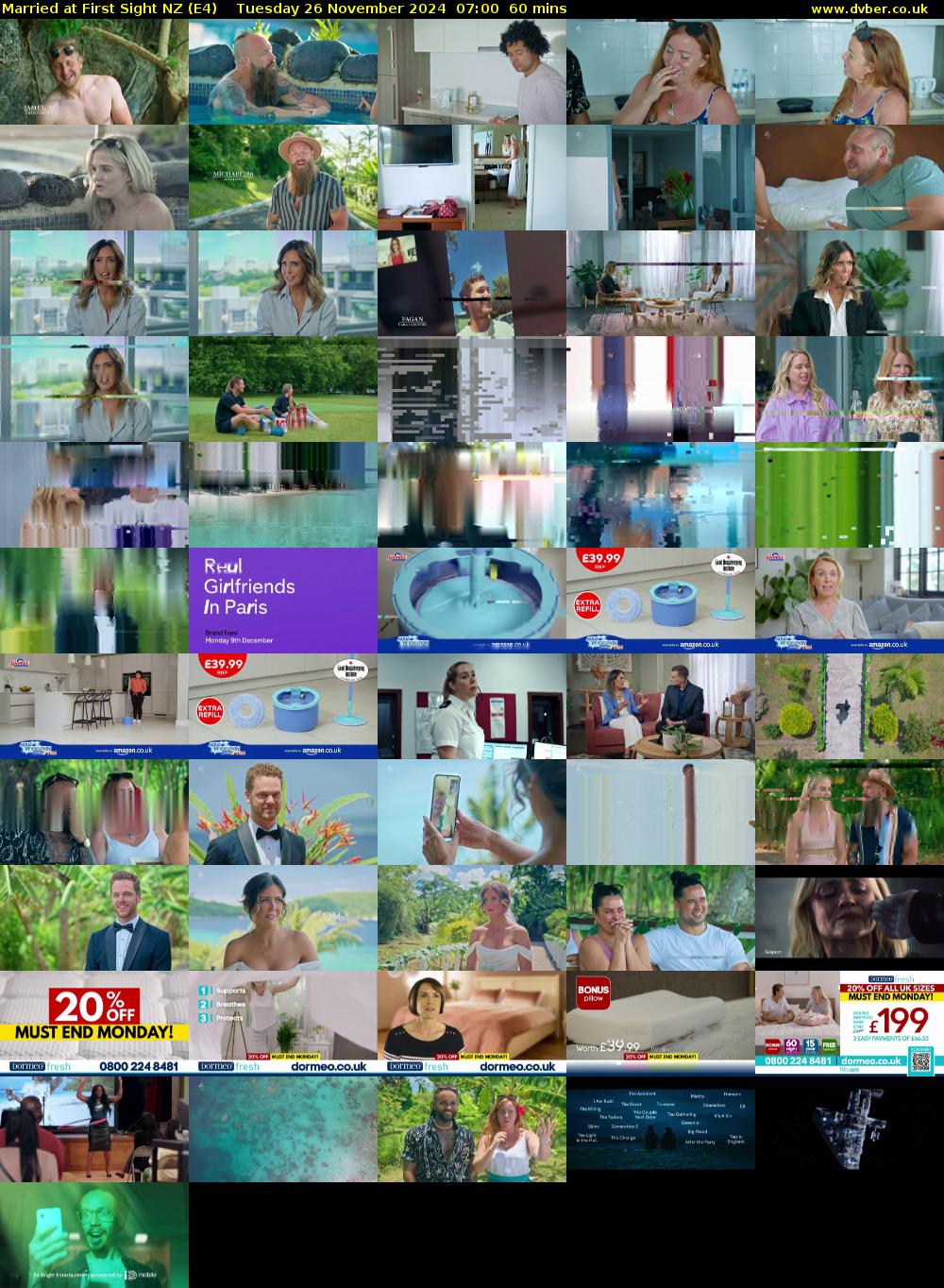 Married at First Sight NZ (E4) Tuesday 26 November 2024 07:00 - 08:00