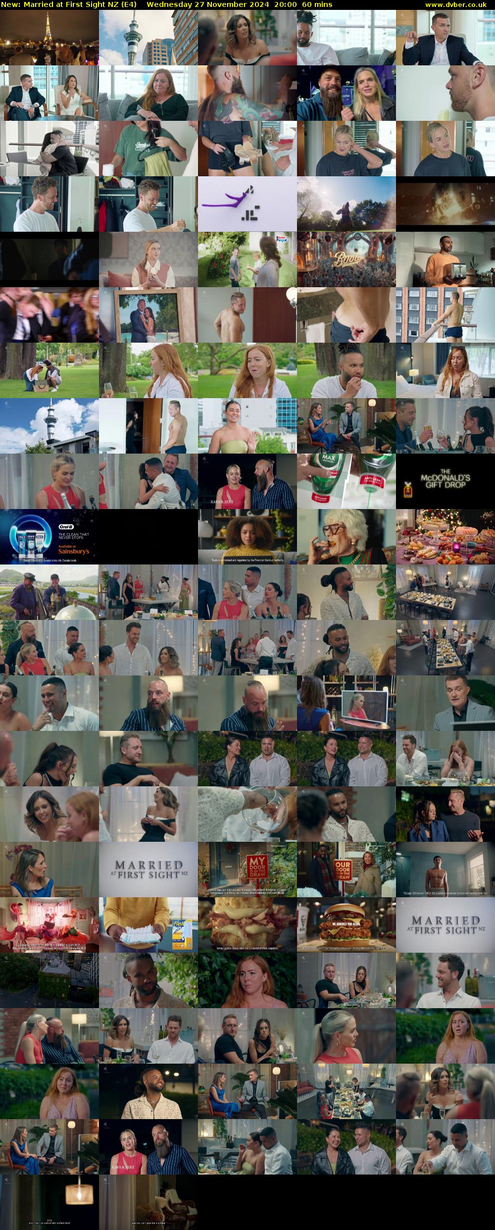 Married at First Sight NZ (E4) Wednesday 27 November 2024 20:00 - 21:00
