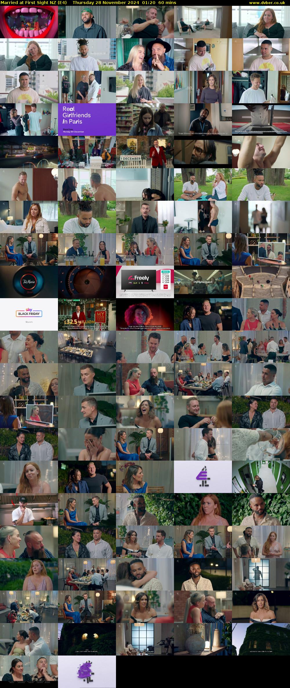 Married at First Sight NZ (E4) Thursday 28 November 2024 01:20 - 02:20