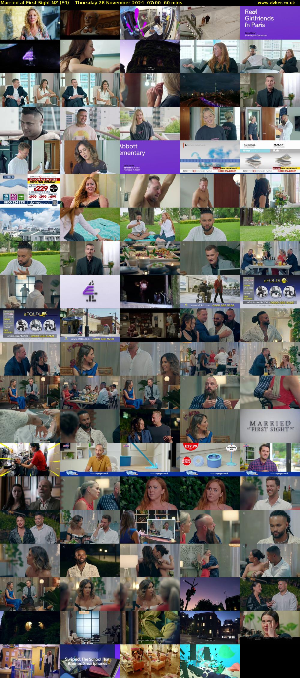 Married at First Sight NZ (E4) Thursday 28 November 2024 07:00 - 08:00