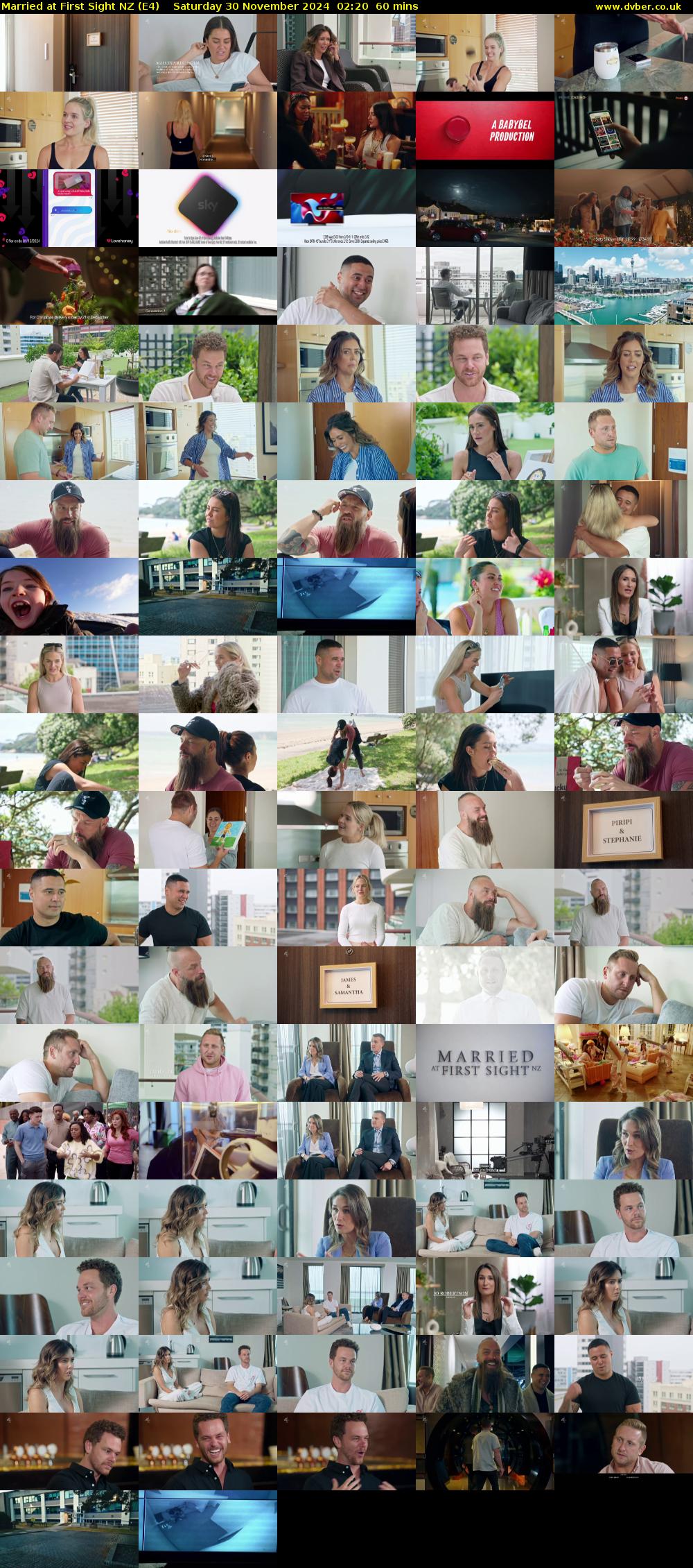Married at First Sight NZ (E4) Saturday 30 November 2024 02:20 - 03:20
