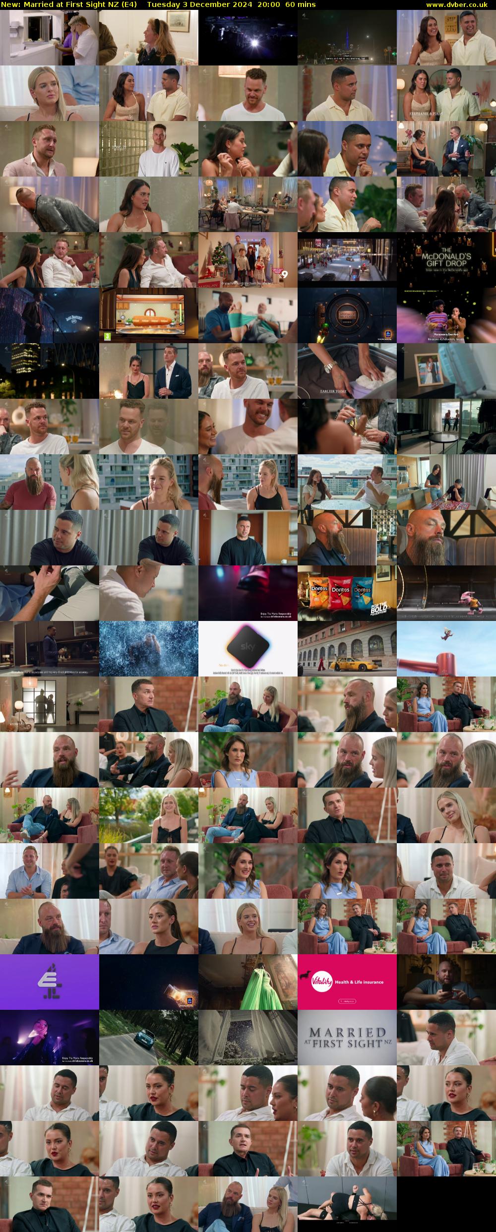 Married at First Sight NZ (E4) Tuesday 3 December 2024 20:00 - 21:00