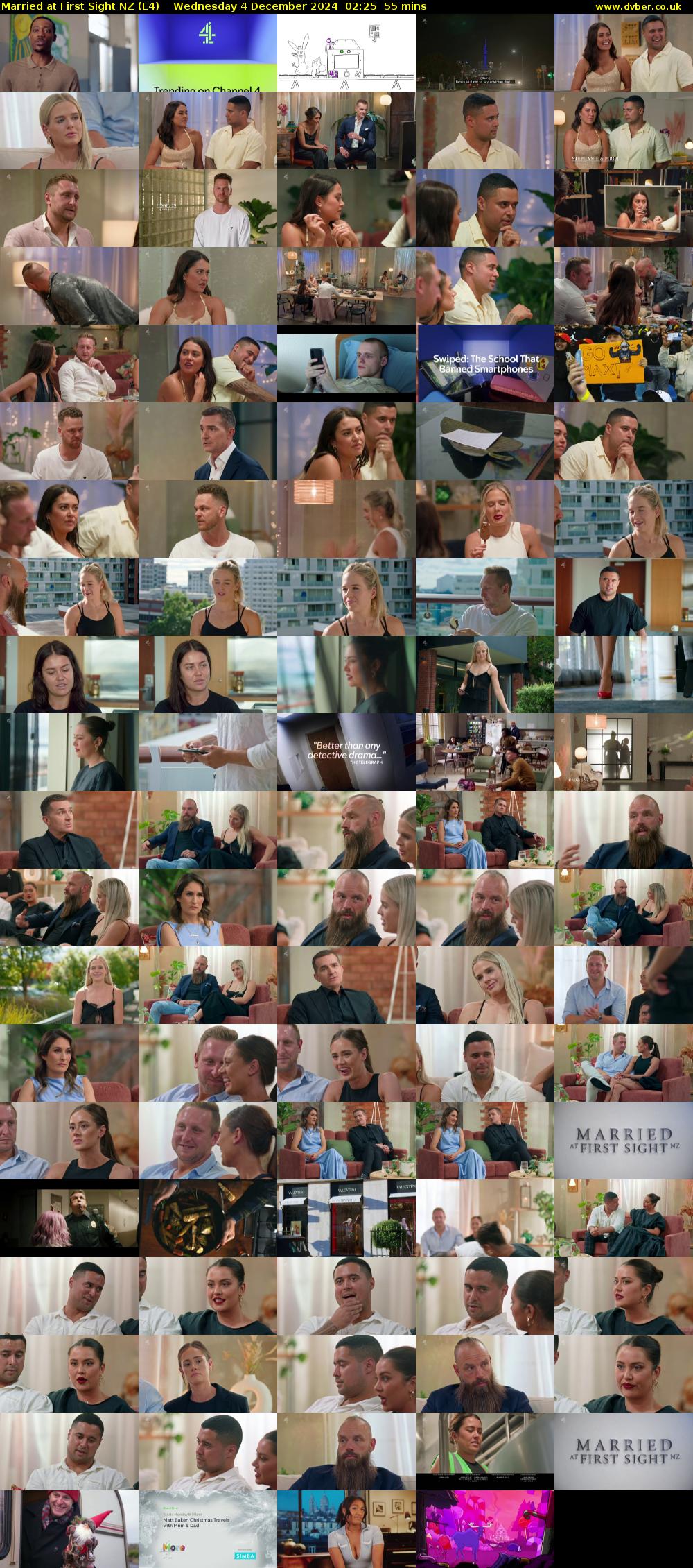 Married at First Sight NZ (E4) Wednesday 4 December 2024 02:25 - 03:20