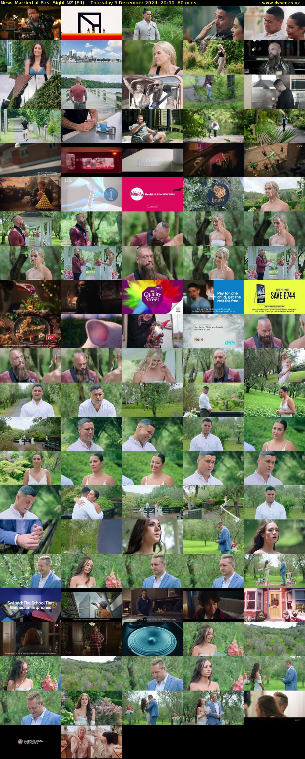 Married at First Sight NZ (E4) Thursday 5 December 2024 20:00 - 21:00