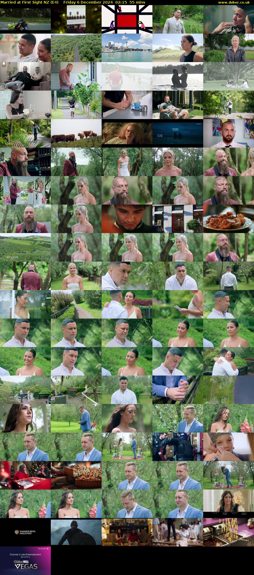 Married at First Sight NZ (E4) Friday 6 December 2024 02:15 - 03:10