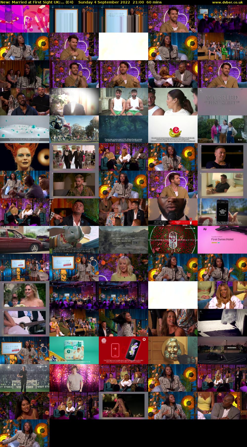Married at First Sight UK:... (E4) Sunday 4 September 2022 21:00 - 22:00