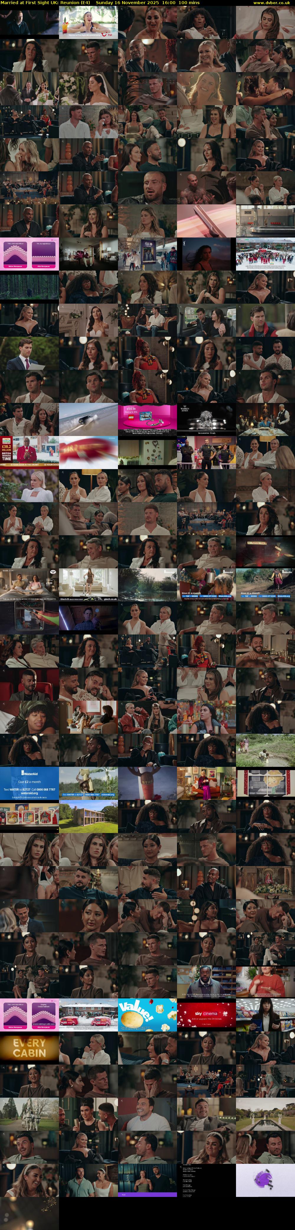 Married at First Sight UK: Reunion (E4) Sunday 16 November 2025 16:00 - 17:40