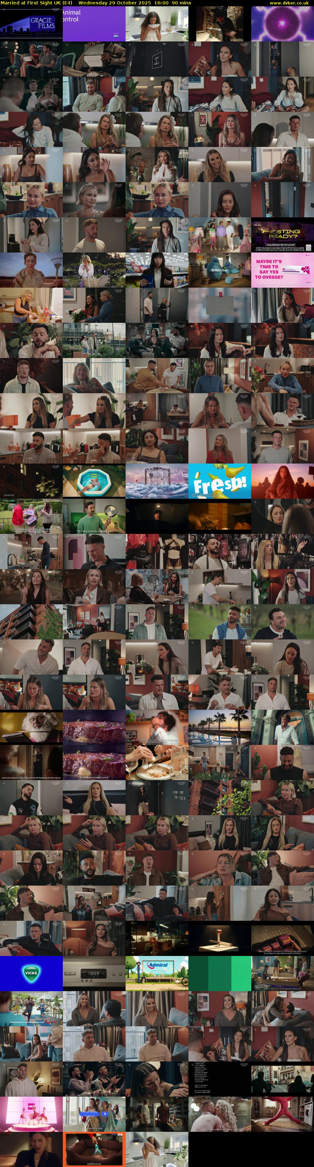 Married at First Sight UK (E4) Wednesday 29 October 2025 16:00 - 17:30