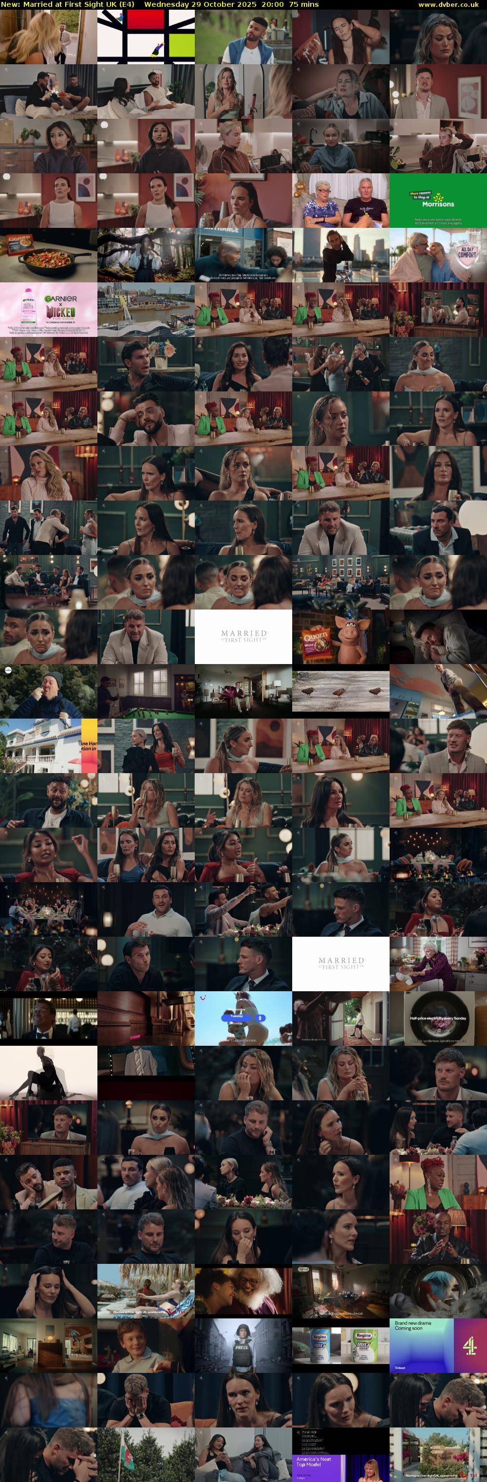 Married at First Sight UK (E4) Wednesday 29 October 2025 20:00 - 21:15