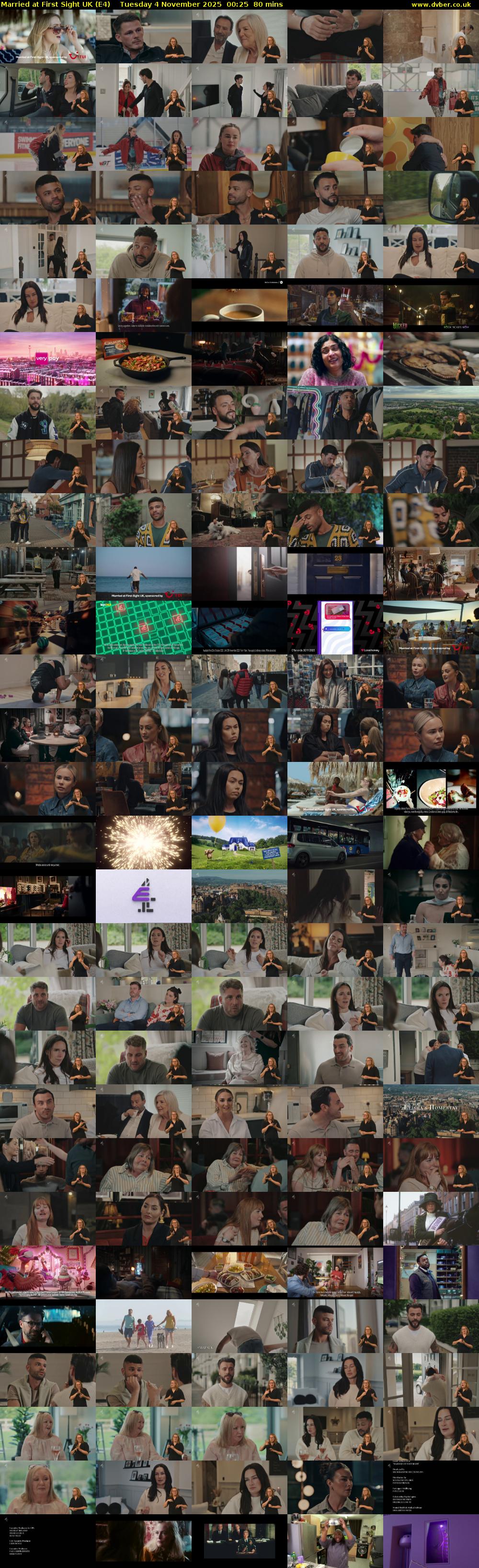 Married at First Sight UK (E4) Tuesday 4 November 2025 00:25 - 01:45