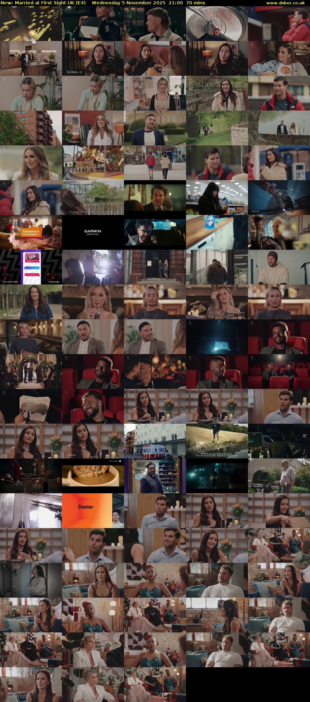 Married at First Sight UK (E4) Wednesday 5 November 2025 21:00 - 22:10