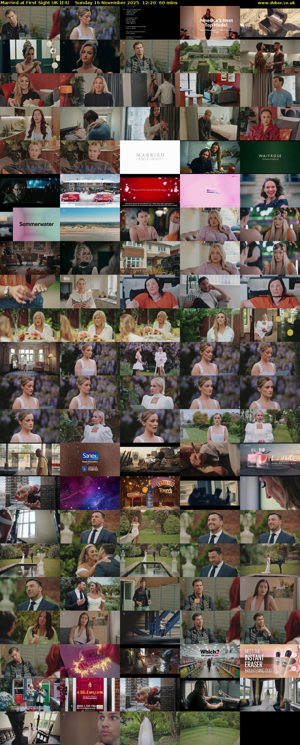 Married at First Sight UK (E4) Sunday 16 November 2025 12:20 - 13:20