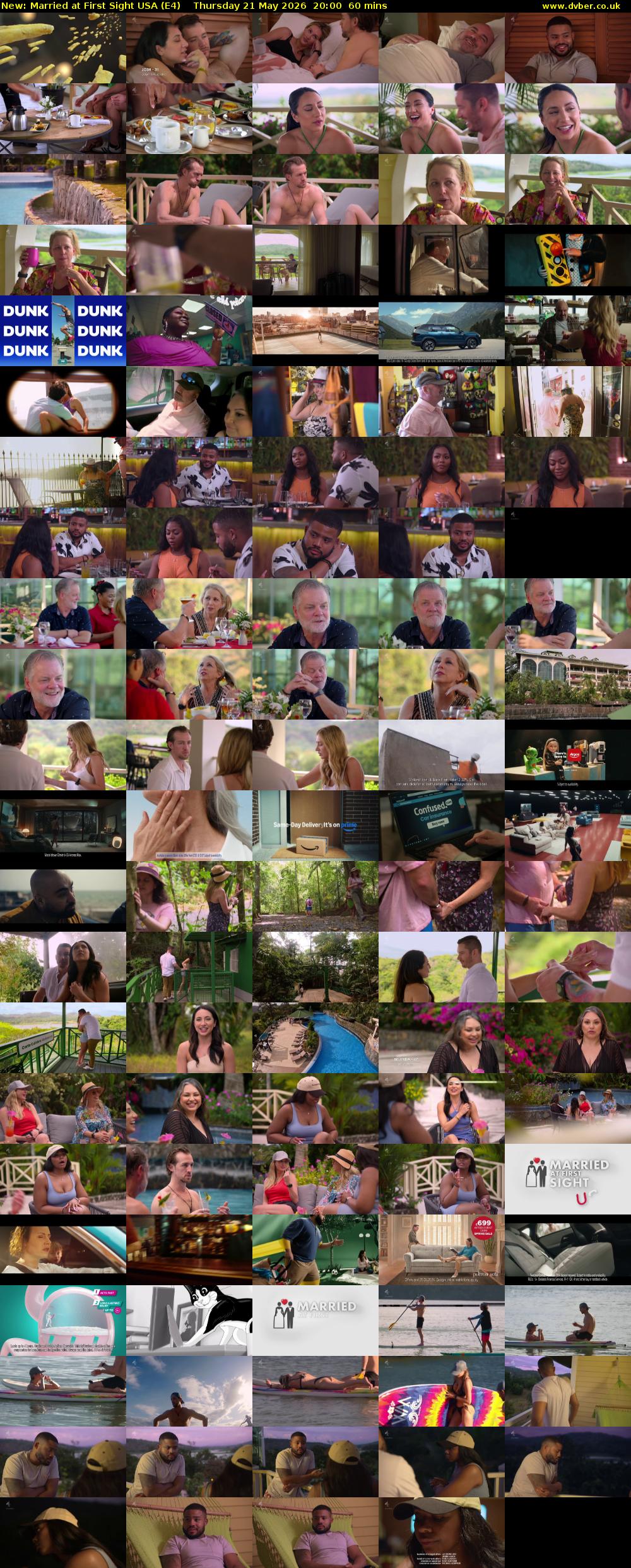 Married at First Sight USA (E4) Thursday 21 May 2026 20:00 - 21:00