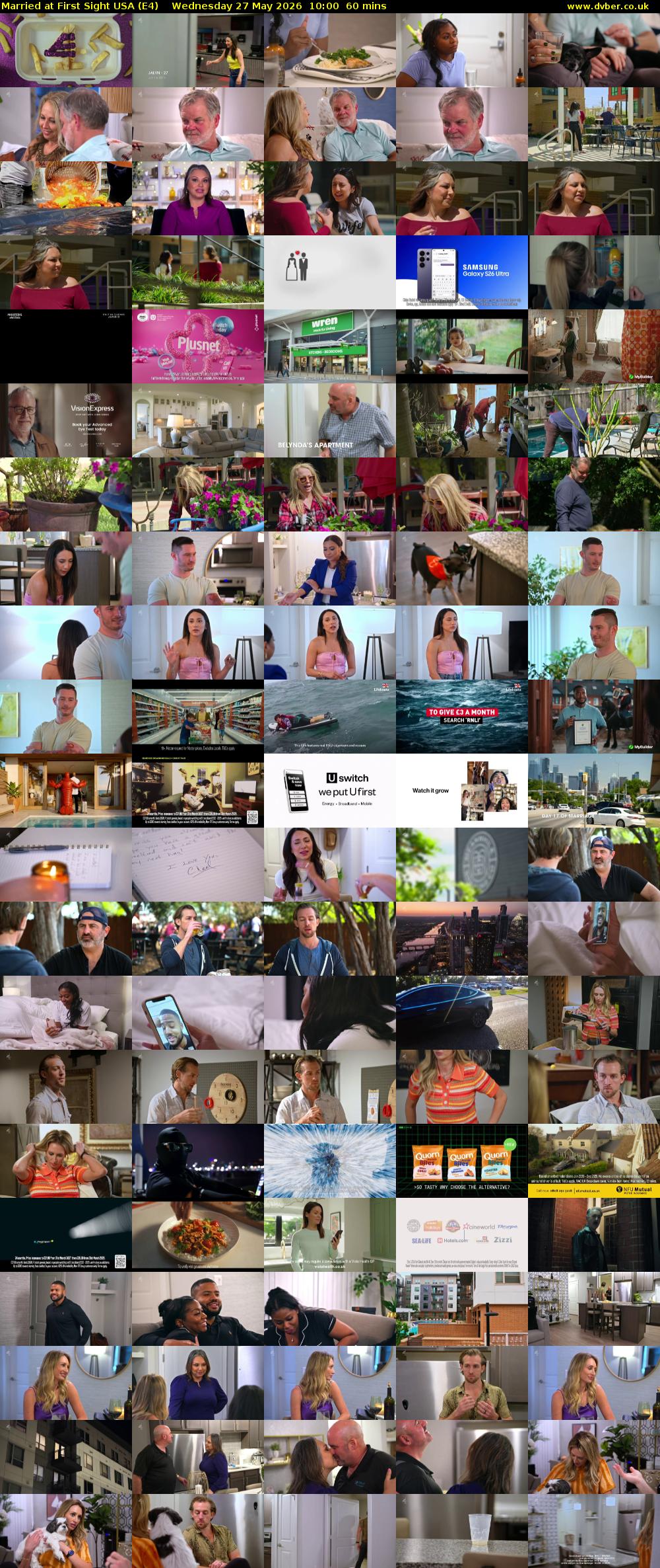 Married at First Sight USA (E4) Wednesday 27 May 2026 10:00 - 11:00