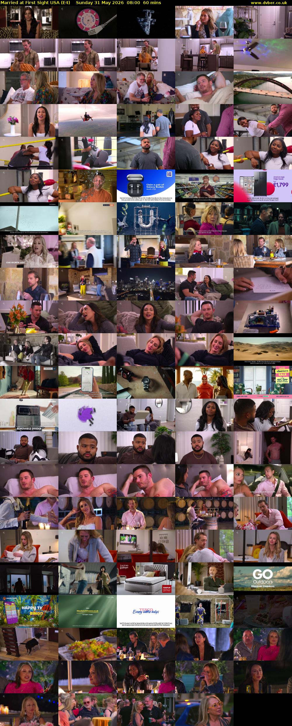 Married at First Sight USA (E4) Sunday 31 May 2026 08:00 - 09:00