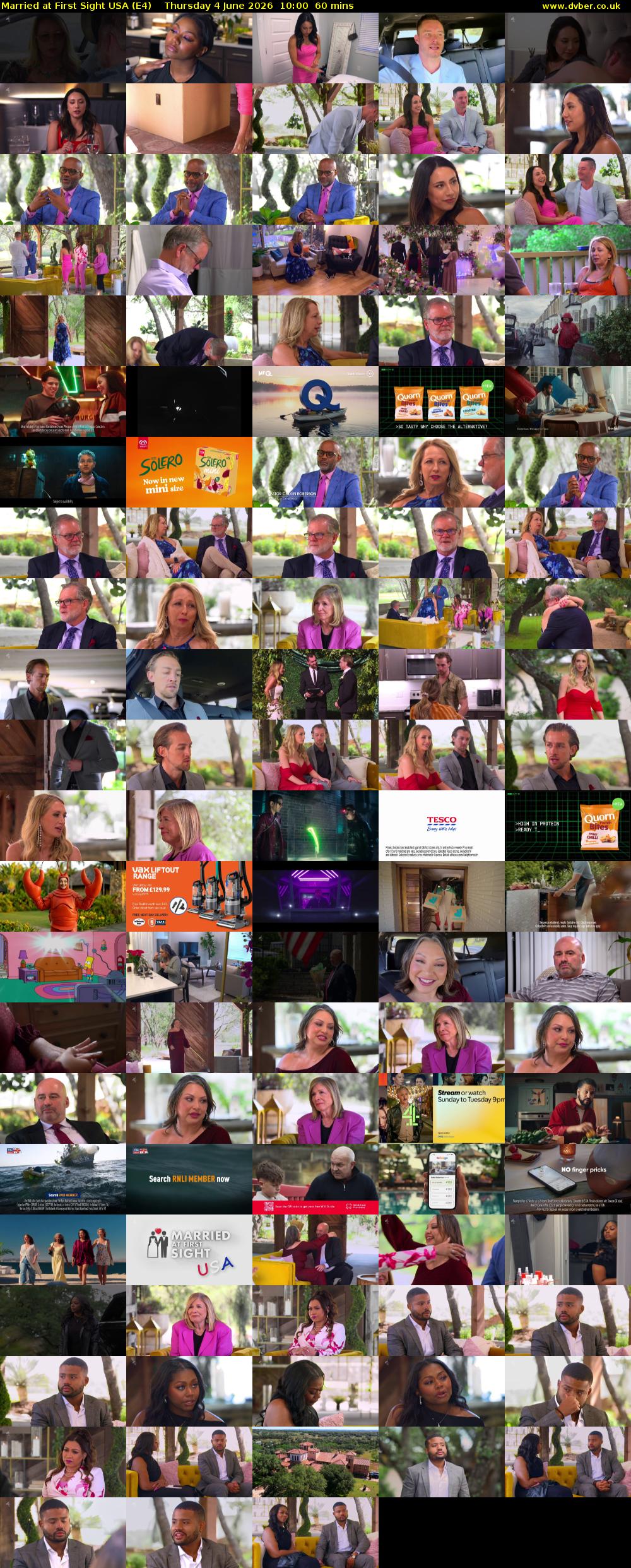 Married at First Sight USA (E4) Thursday 4 June 2026 10:00 - 11:00