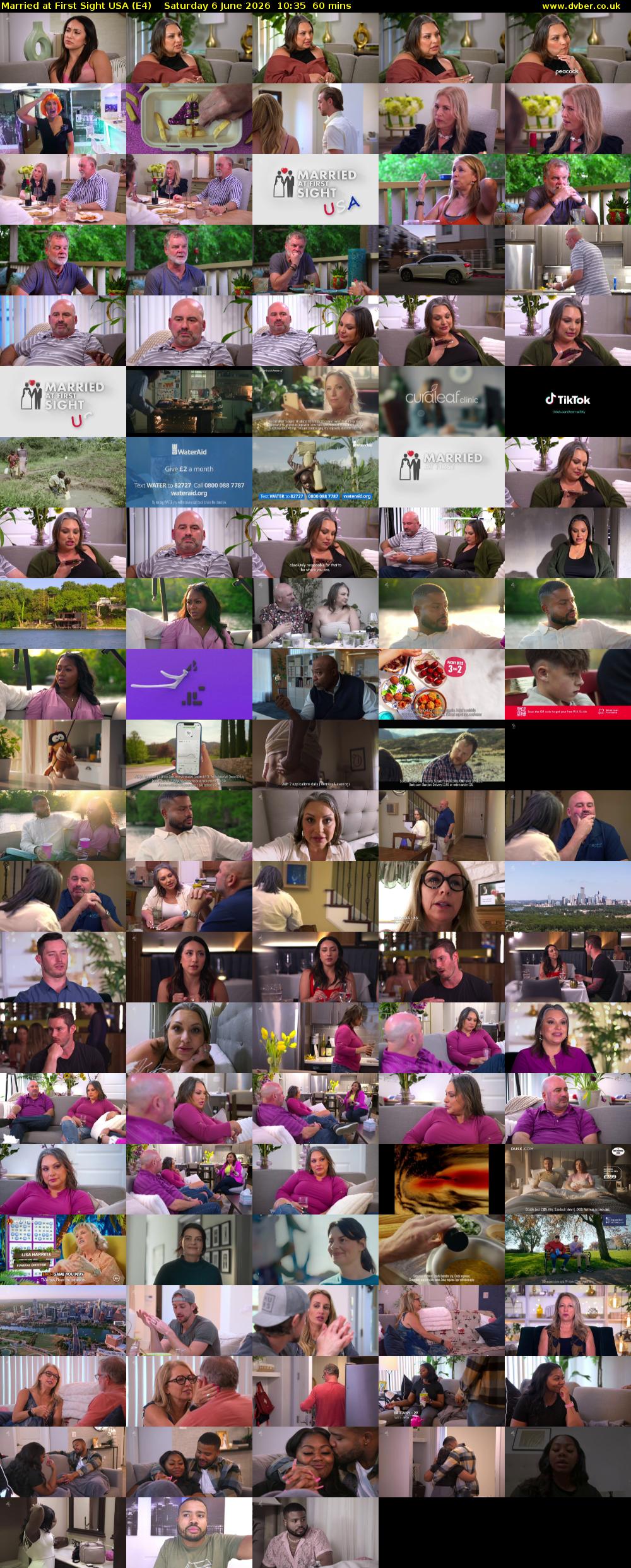 Married at First Sight USA (E4) Saturday 6 June 2026 10:35 - 11:35