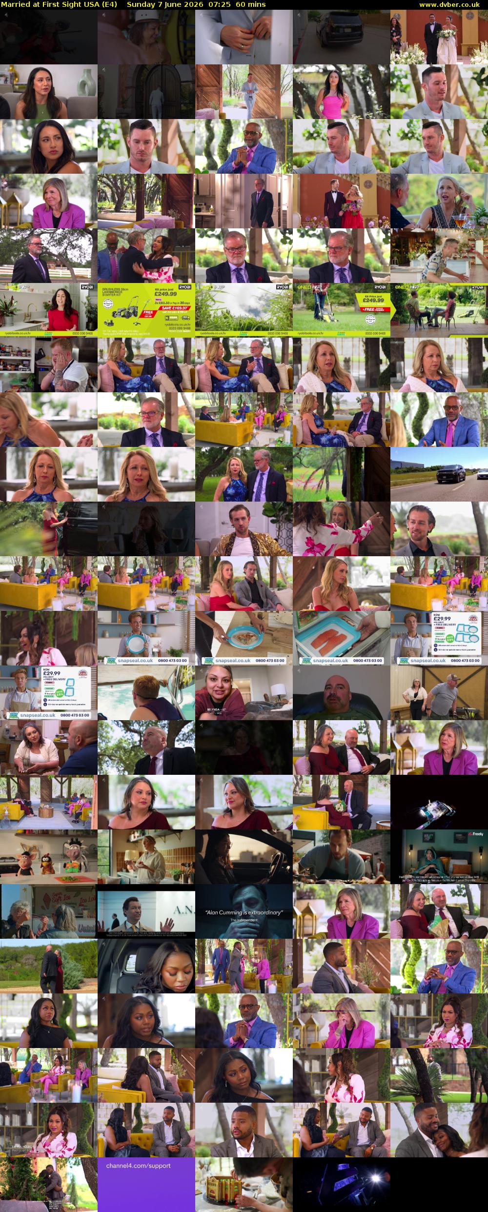 Married at First Sight USA (E4) Sunday 7 June 2026 07:25 - 08:25