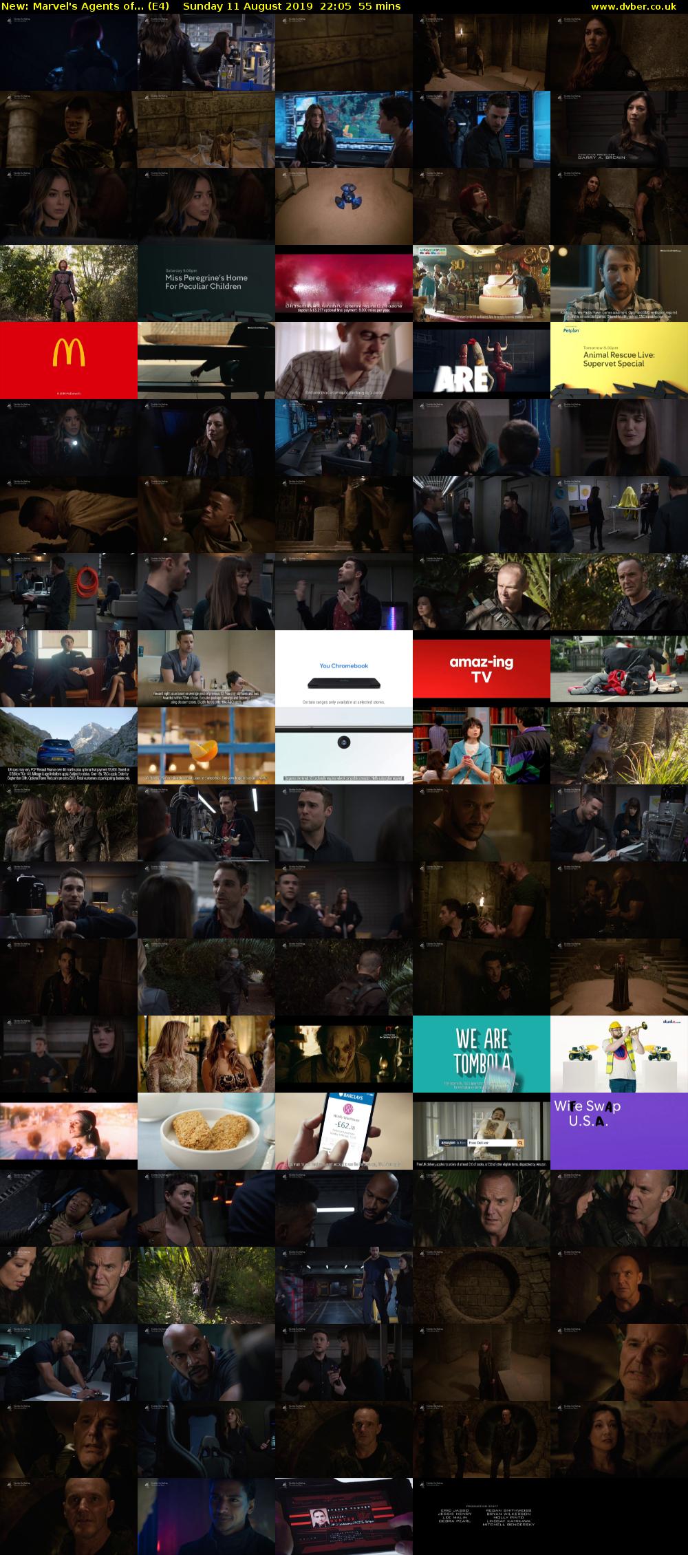 Marvel's Agents of... (E4) Sunday 11 August 2019 22:05 - 23:00